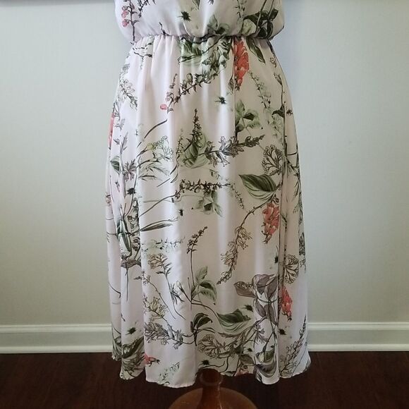 Bobeau Collection Pink Floral Dress size Xsmall - Picture 8 of 12